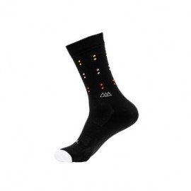 Huizapol Calcetin Dots Negro-BicicletaFlama- Calcetines