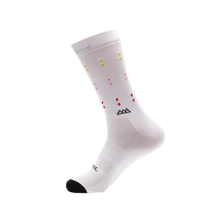 Huizapol Calcetin Dots Blanco-BicicletaFlama- Calcetines