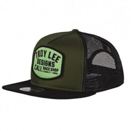 Troy Lee gorra Block Works Snapback Army Osfa
