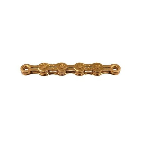 KMC Cadena SuperLight X11SL Titanio Oro