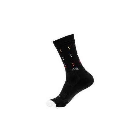 Huizapol Calcetin Dots Negro-BicicletaFlama- Calcetines