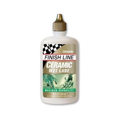 Finish Line Ceramica WetLub 120ml/4oz-BicicletaFlama- Lubricantes y Limpieza