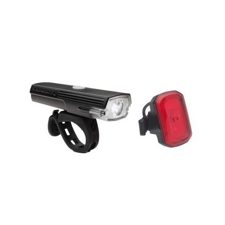 Blackburn Luz DayBlaze/click Combo Del/Tra 400 Lum USB-BicicletaFlama- Lamparas