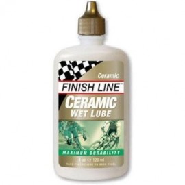 Finish Line Ceramica WetLub 120ml/4oz-BicicletaFlama- Lubricantes y Limpieza