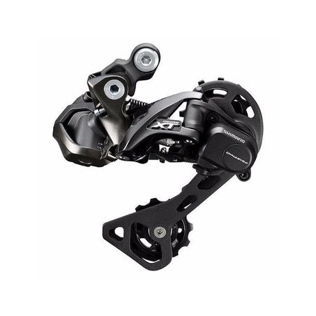 Shimano Cambio Trasero Xt Di2 Rd-M8050-Gs 11V Top-Normal Shadow Plus Direct Attachment (Direct Mount Compatible)-BicicletaFlama-